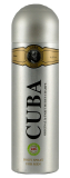 Cuba deospray Gold 200 ml