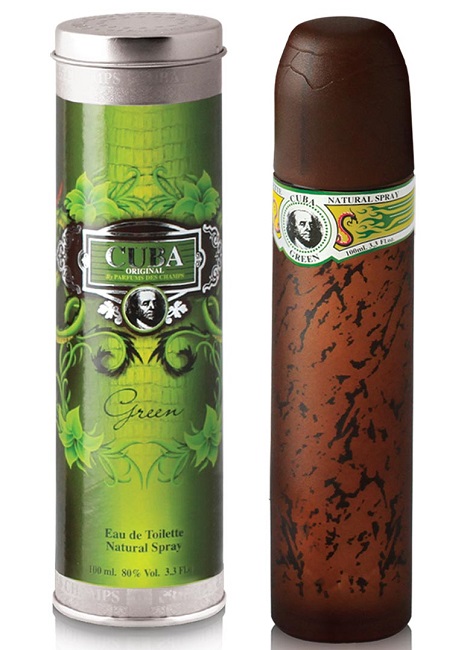 Cuba Green Men toaletní voda 100 ml