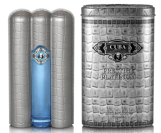Cuba Prestige Platinum Men toaletní voda 90 ml