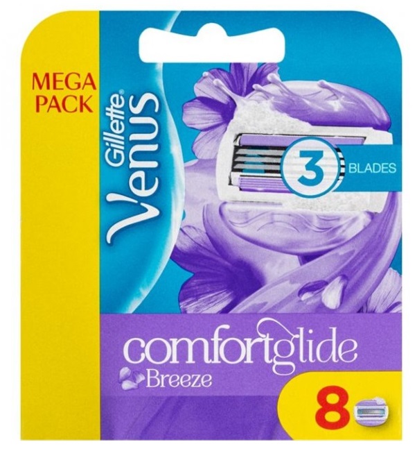 Gillette Venus Comfortglide Breeze náhradní břity 8 ks