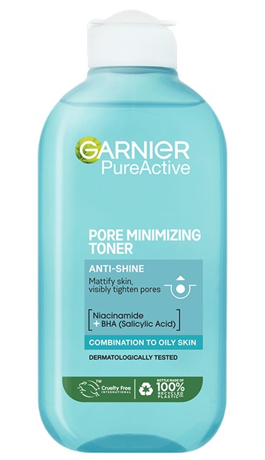 Garnier Skin Naturals Pure tonikum proti lesku a rozšířeným pórům 200 ml
