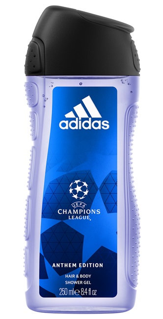 Adidas sprchový gel 3v1 Uefa Champion Anthem Edition 250 ml