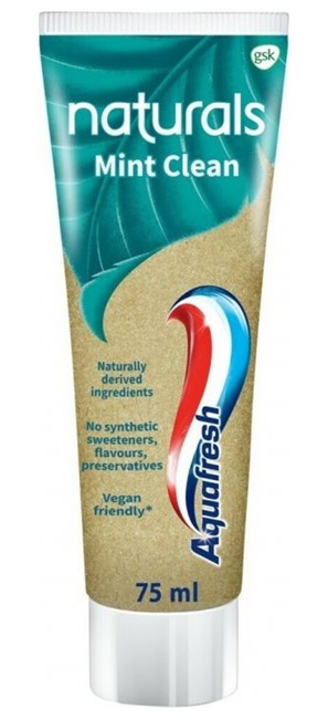 Aquafresh Naturals Mint Clean zubní pasta 75 ml