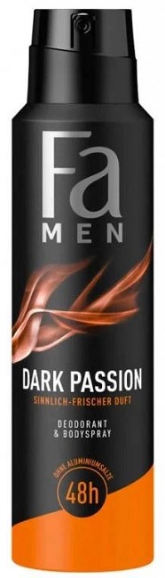Fa deospray Men Dark Passion 150 ml