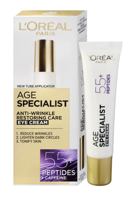 Loreal krém Age Specialist 55+ proti vráskám oční 15 ml