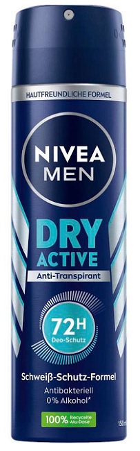 Nivea deospray Men Dry Active 150 ml