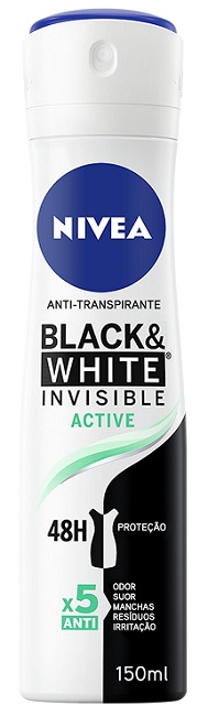 Nivea deospray Black & White Active 150 ml