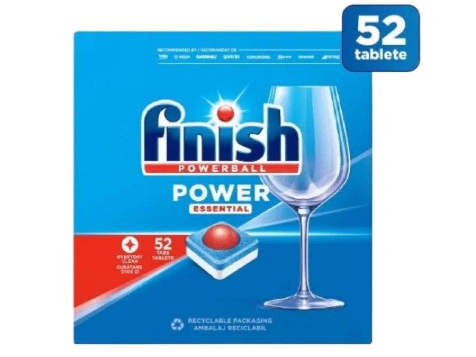 Finish Powerball Power Essential tablety do myčky All in 1 52 ks
