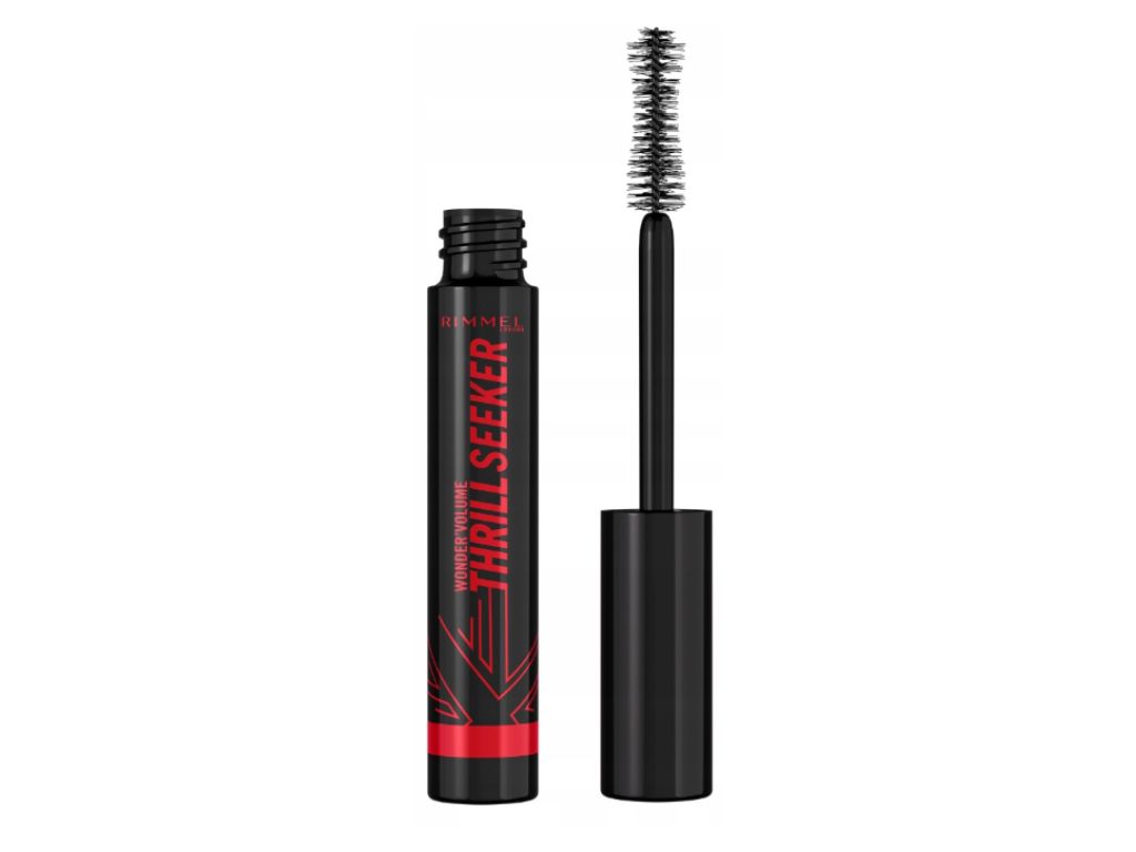 Rimmel Wonder'Volume Thrill Seeker Pitch prodlužující řasenka Black 8 ml