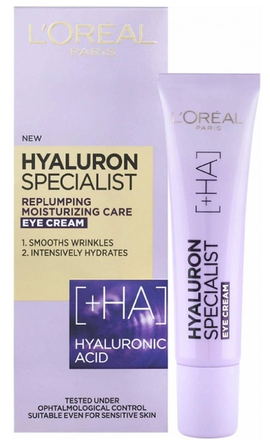 Loreal Hyaluron Specialist Vyplňující hydratační oční krém 15 ml
