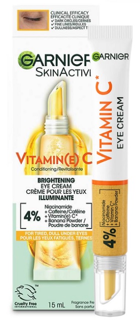 Garnier Skin Naturals oční krém s vitamínem C 15 ml