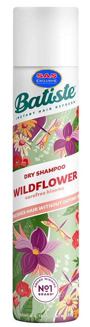 Batiste suchý šampón Wild Flower 200 ml
