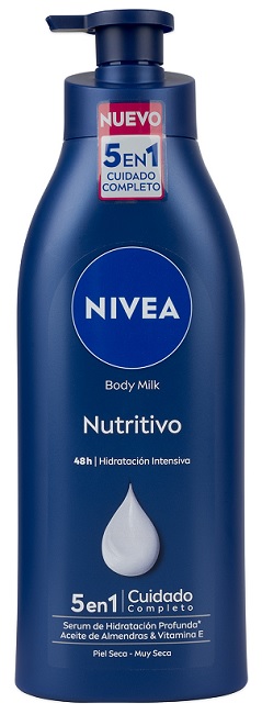 Nivea tělové mléko pumpička Body Milk Nutritivo 500 ml