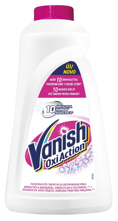 Vanish čistič na prádlo Oxi Action White 1 l