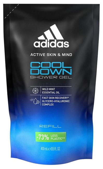 Adidas sprchový gel náhradní náplň Cool Down 400 ml