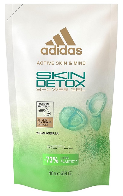 Adidas sprchový gel náhradní náplň Woman Skin Detox 400 ml