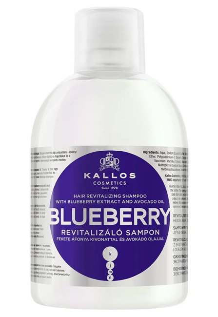 Kallos Blueberry šampón na vlasy 1000 ml