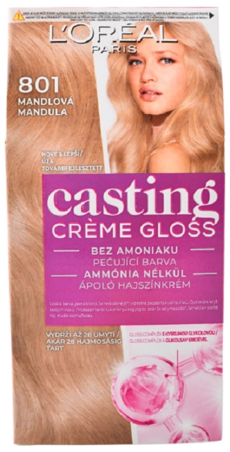 Loreal Paris Casting barva na vlasy 801 Blond mandlová