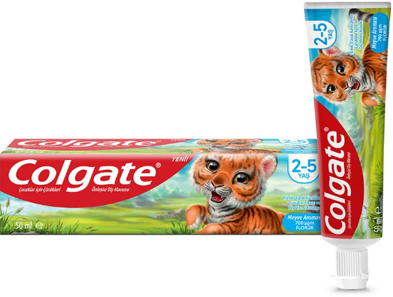 Colgate dětská zubní pasta Bubblefruit 2-5 let 50 ml