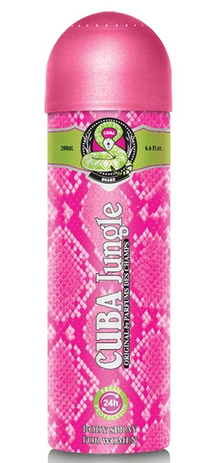 Cuba deospray Jungle Snake Woman 200 ml