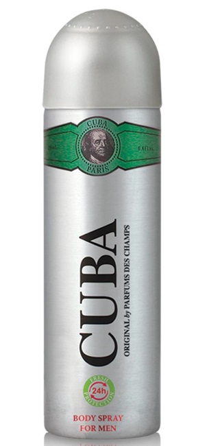 Cuba deospray Green Men 200 ml