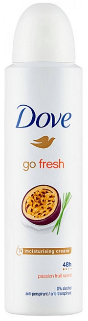Dove deospray Go Fresh Marakuja a Citronová tráva 150 ml