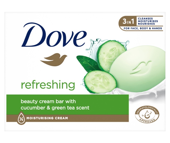 Dove tuhé mýdlo Fresh Touch 90 g
