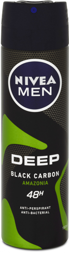 Nivea deospray Men Deep Black Carbon Amazonia 150 ml