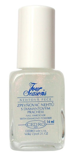 Four Seasons zpevňovač nehtů s diamantovým prachem 14 ml