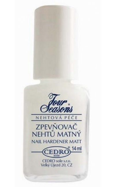 Four Seasons zpevňovač nehtů matný 14 ml
