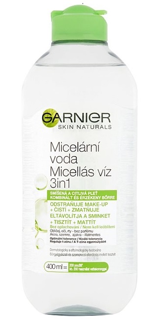 Garnier Skin Naturals micelární voda citlivou pleť 3v1 400 ml