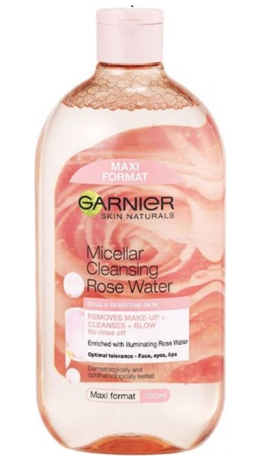 Garnier Skin Naturals micelární voda s růžovou vodou 700 ml