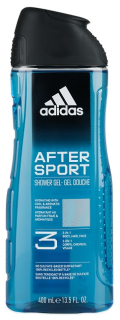 Adidas sprchový gel 3v1 After Sport 400 ml