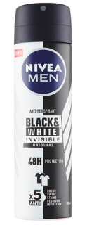 Nivea deospray Men Invisible for Black & White Original 150 ml