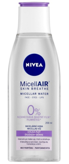 Nivea pleťová voda MicelllAIR micelární voda citlivá pleť 200 ml