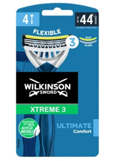 Wilkinson Sword Xtreme 3 Ultimate Comfort jednorázový strojek 4 ks