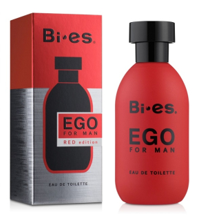 BI-ES toaletní voda Men Ego Red 100 ml