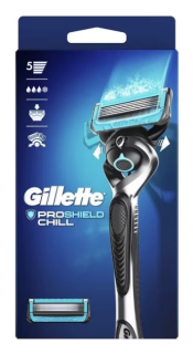 Gillette Proshield Chill Flexball strojek +2 břity