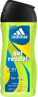 Adidas sprchový gel 3v1 Get Ready! 250 ml