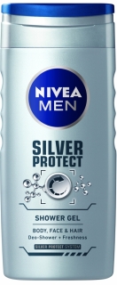 Nivea sprchový gel Men Silver Protect 250 ml