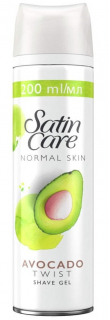 Gillette Satin Care gel na holení Avocado 200 ml
