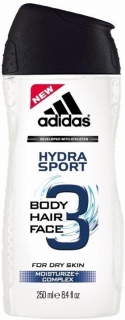 Adidas sprchový gel 3v1 Hydra Sport 250 ml
