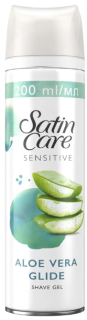 Gillette Satin Care gel na holení Sensitive 200 ml