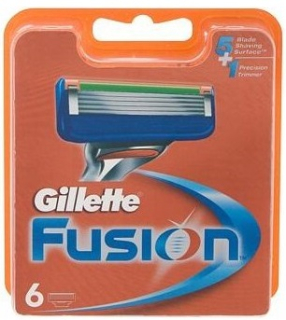 Gillette Fusion náhradní břity 6 ks