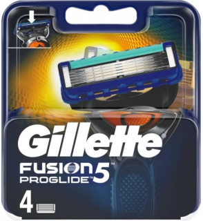 Gillette Fusion Proglide náhradní břity 4 ks
