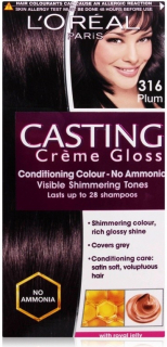 Loreal Paris Casting barva na vlasy 316 tmavá fialová
