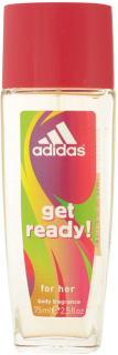 Adidas deospray ve skle Woman Get Ready 75 ml