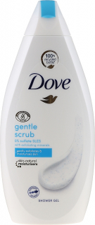 Dove sprchový gel Gentle Exfoliating 250 ml