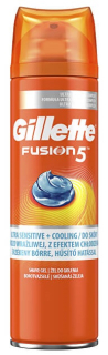 Gillette Fusion5 gel Ultra Sensitive & Cooling 200 ml