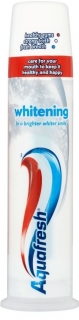 Aquafresh zubní pasta Whitening 100 ml - Dávkovač